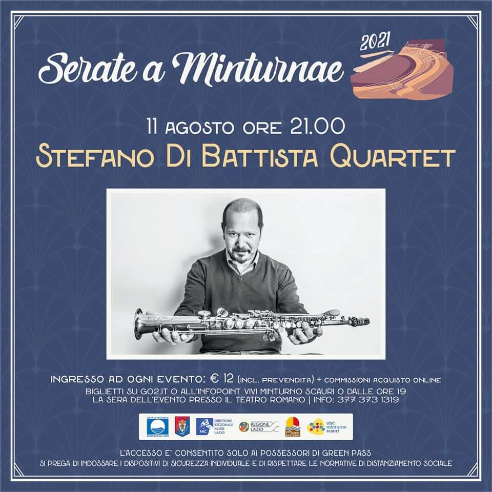 Mercoledì 11 a Minturnae “Morricone Stories” con Stefano Di Battista