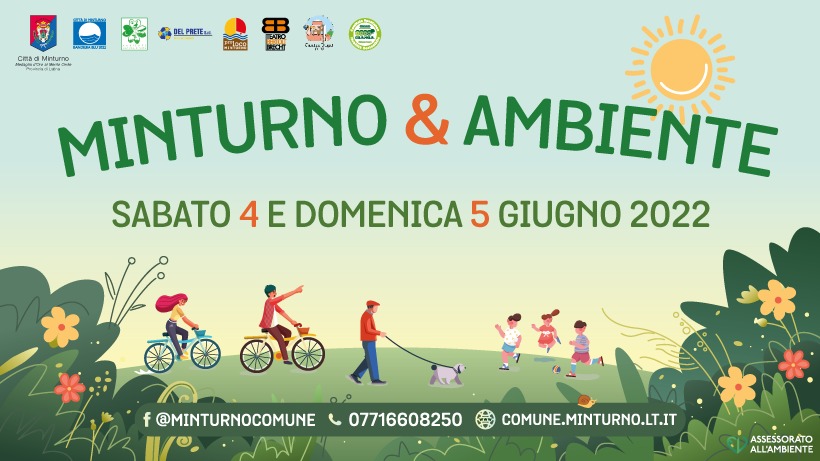 Il 4-5 giugno “Minturno&Ambiente” - Appuntamenti nel week-end tra Scauri e Pulcherini