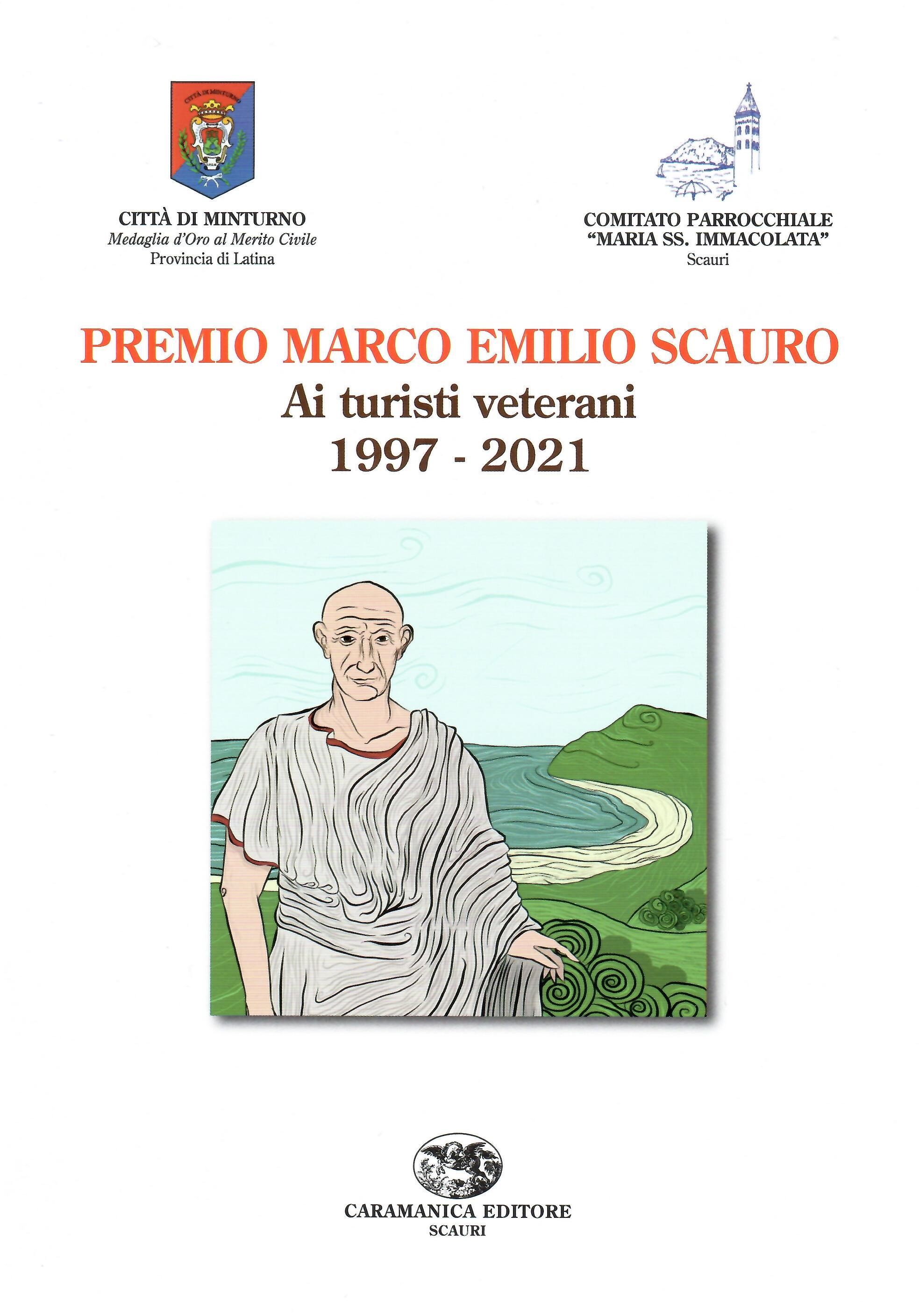 Una brochure per i 25 anni del Premio Marco Emilio Scauro - dedicato ai turisti veterani